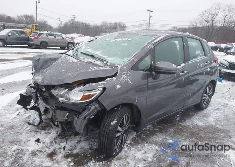 2020 Honda Fit Ex из США, поврежденный, VIN 3HGGK5H8XLM725818